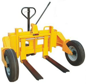 1200kg capacity adjustable forks hand pallet truck