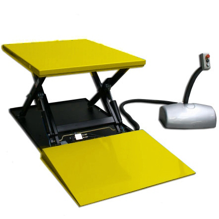 HTFG2.0 Static Scissor Lift Platform & Ramp 2000kg