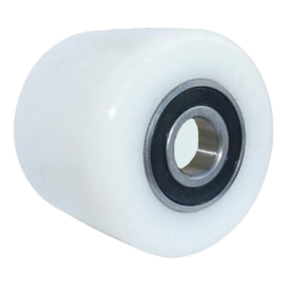 Nylon Load rollers 74x70mm fitted with 20mm rubber sealed bearings