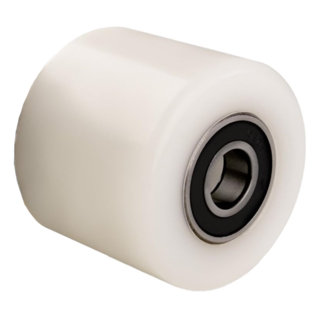 Nylon Load rollers 70x60mm fitted with 20mm rubber sealed bearings