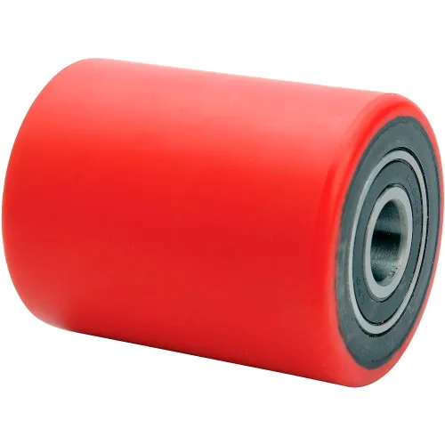 Polyurethane PU Load rollers 80x60mm fitted with 20mm sealed bearings