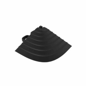 Vented Interlocking Garage Floor Corner Tiles